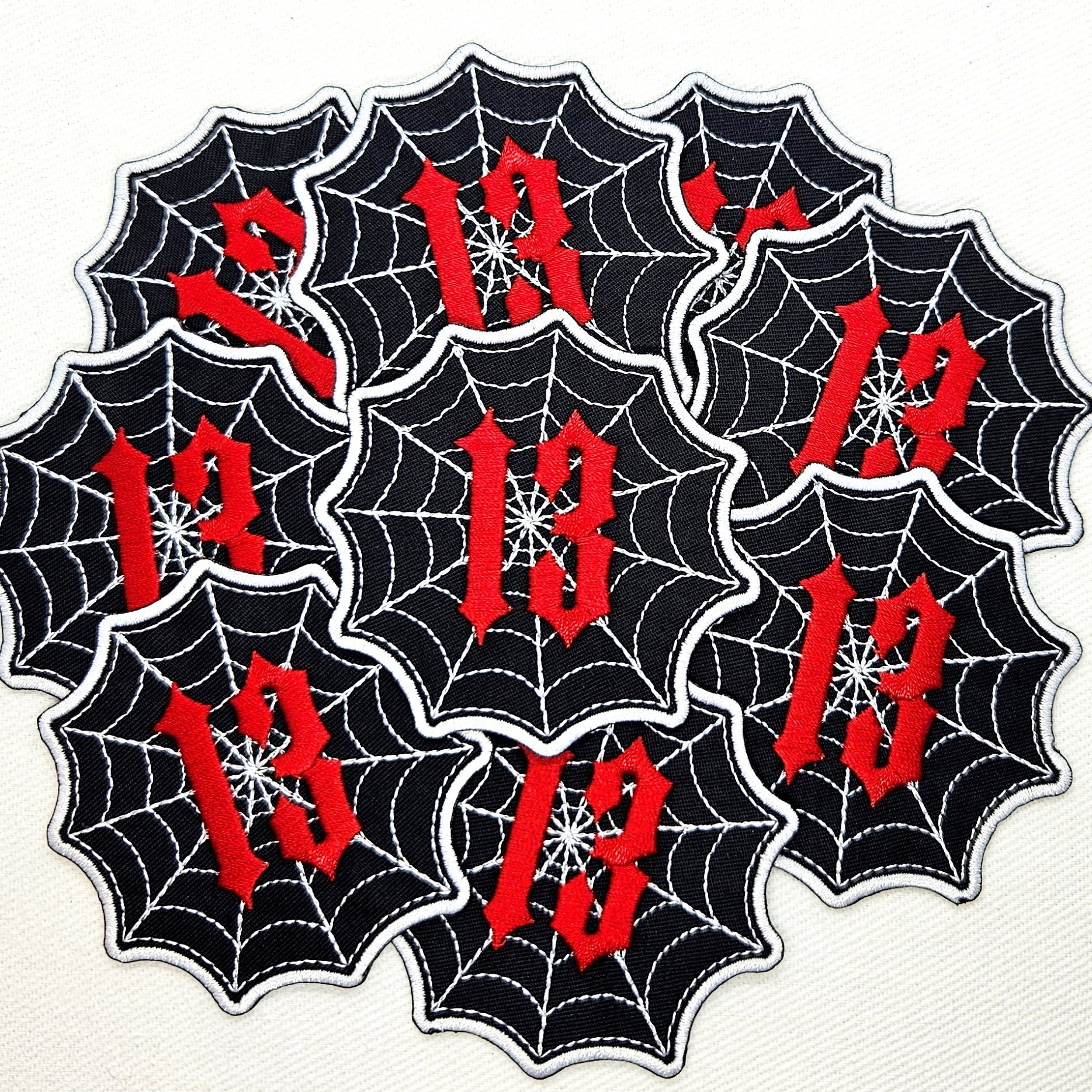 13 Lucky Spiderweb Patch