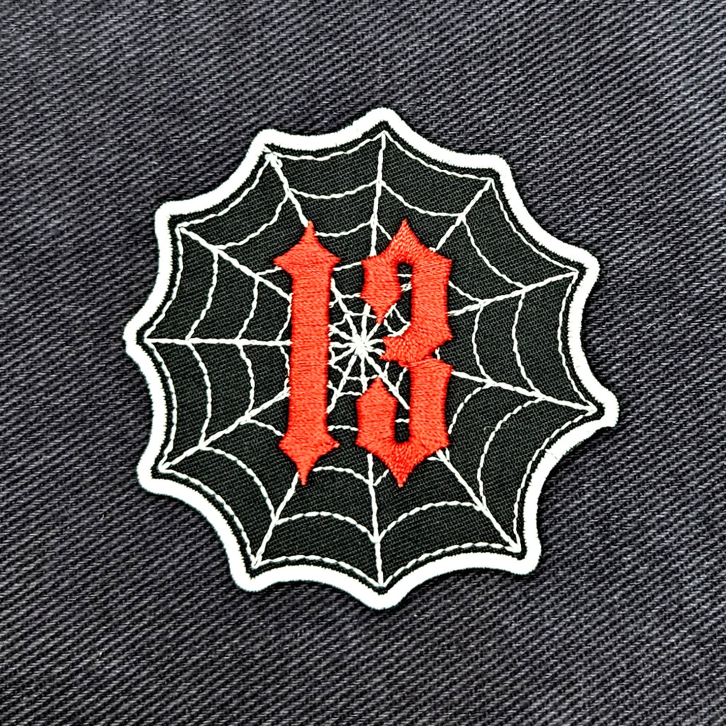 13 Lucky Spiderweb Patch