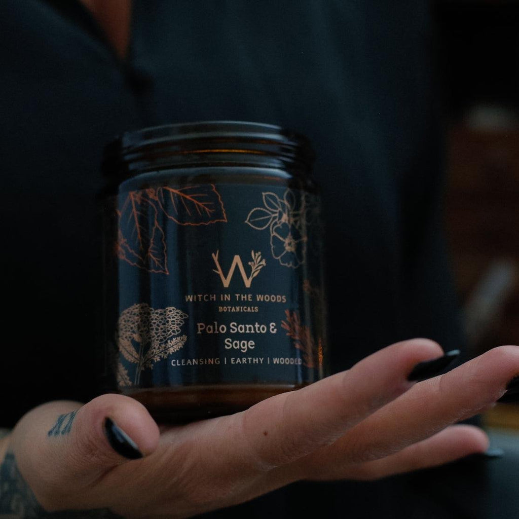 Palo Santo + Sage Candle