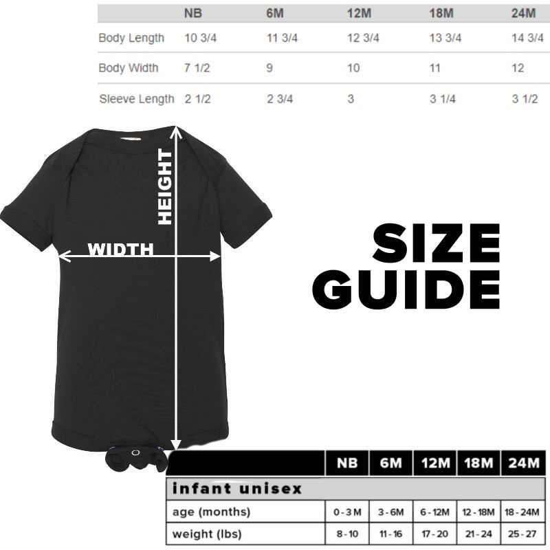 Metallica Baby One Piece Bodysuit