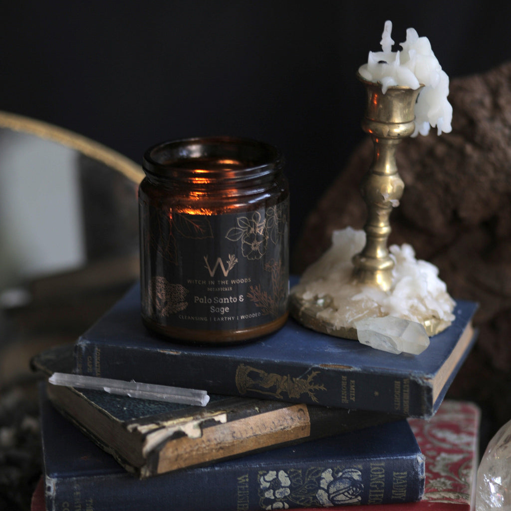Palo Santo + Sage Candle