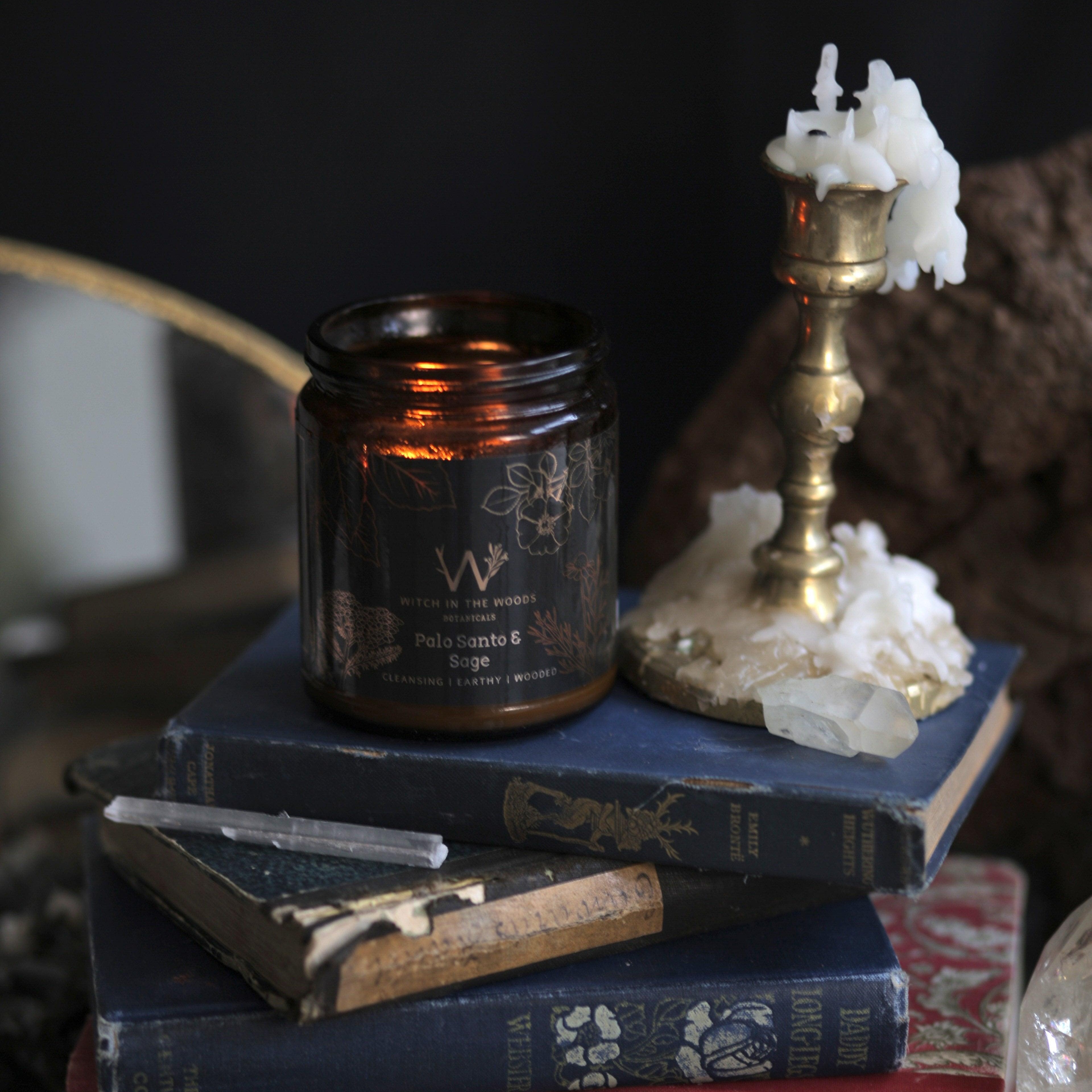 Palo Santo + Sage Candle