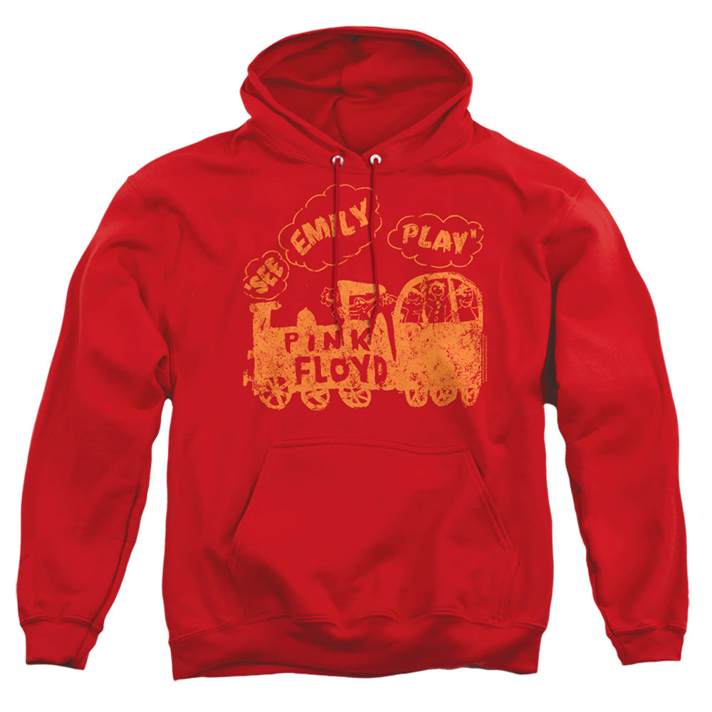 Pink Floyd See Emily Play Mens Hoodie Red