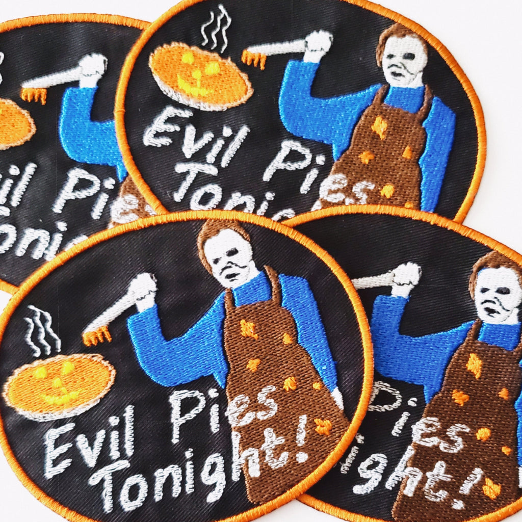 Evil Pies Tonight! Iron On Patch