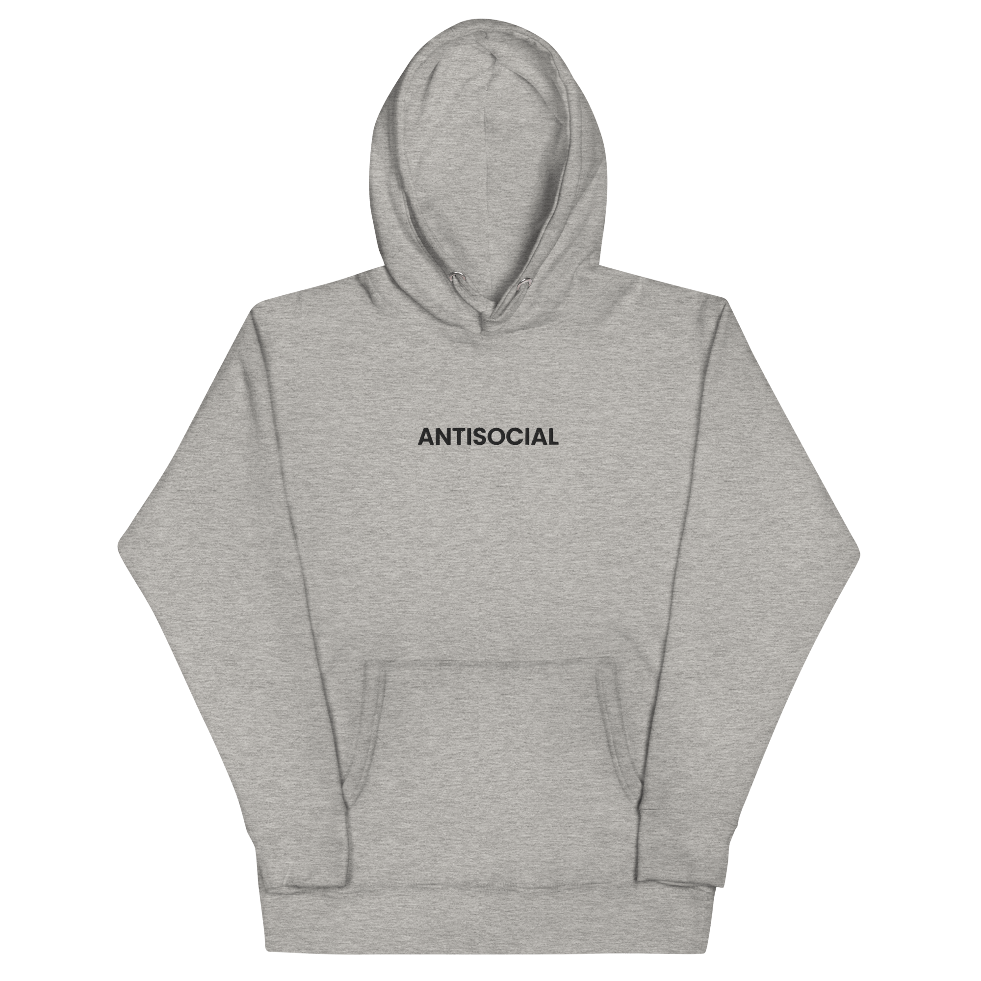 Antisocial Embroidered Hoodie