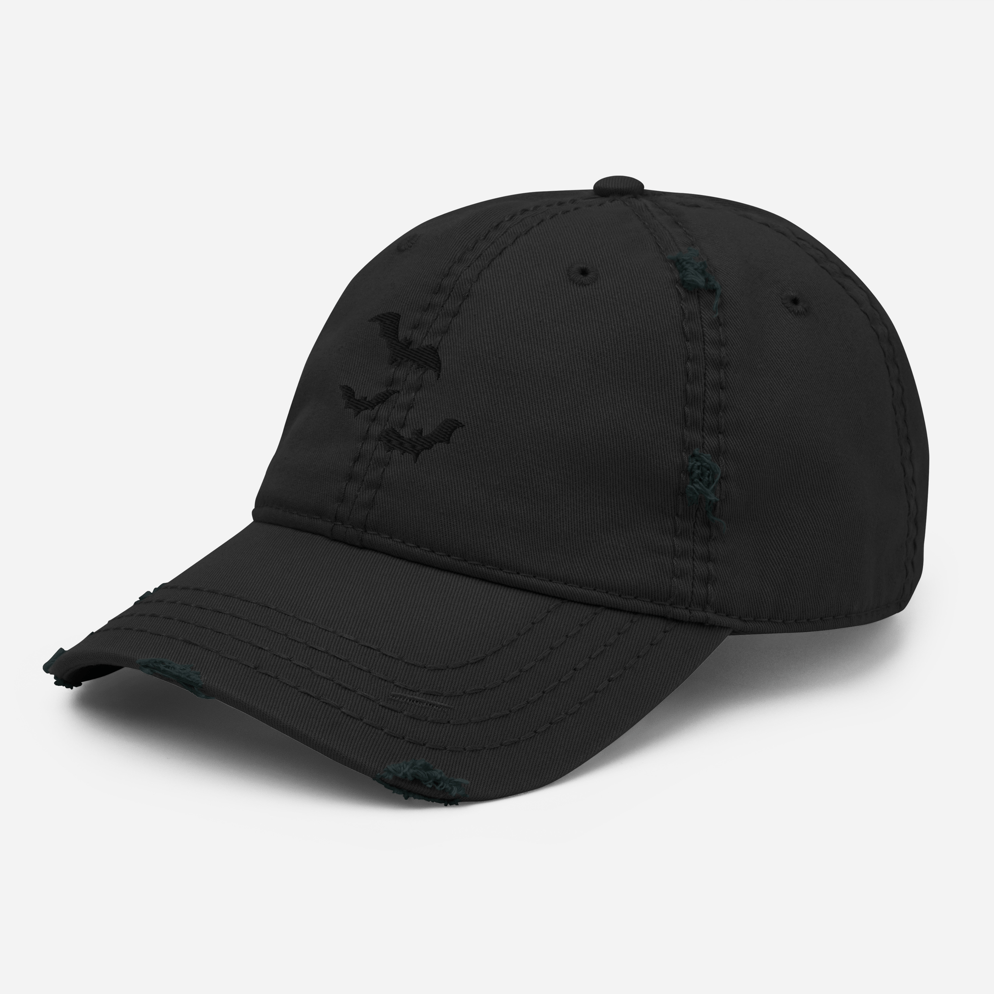 Blackout Bats Distressed Dad Hat