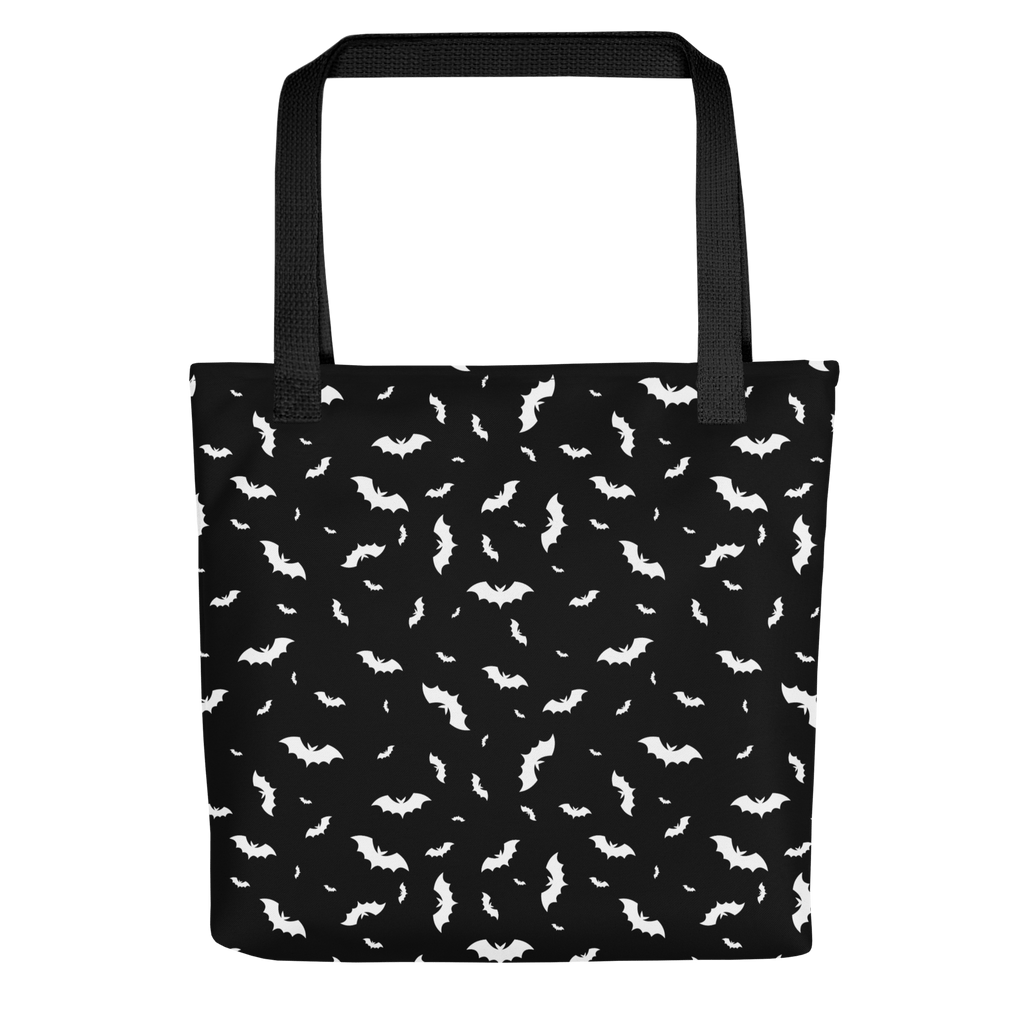 Blackout Batty Tote Bag