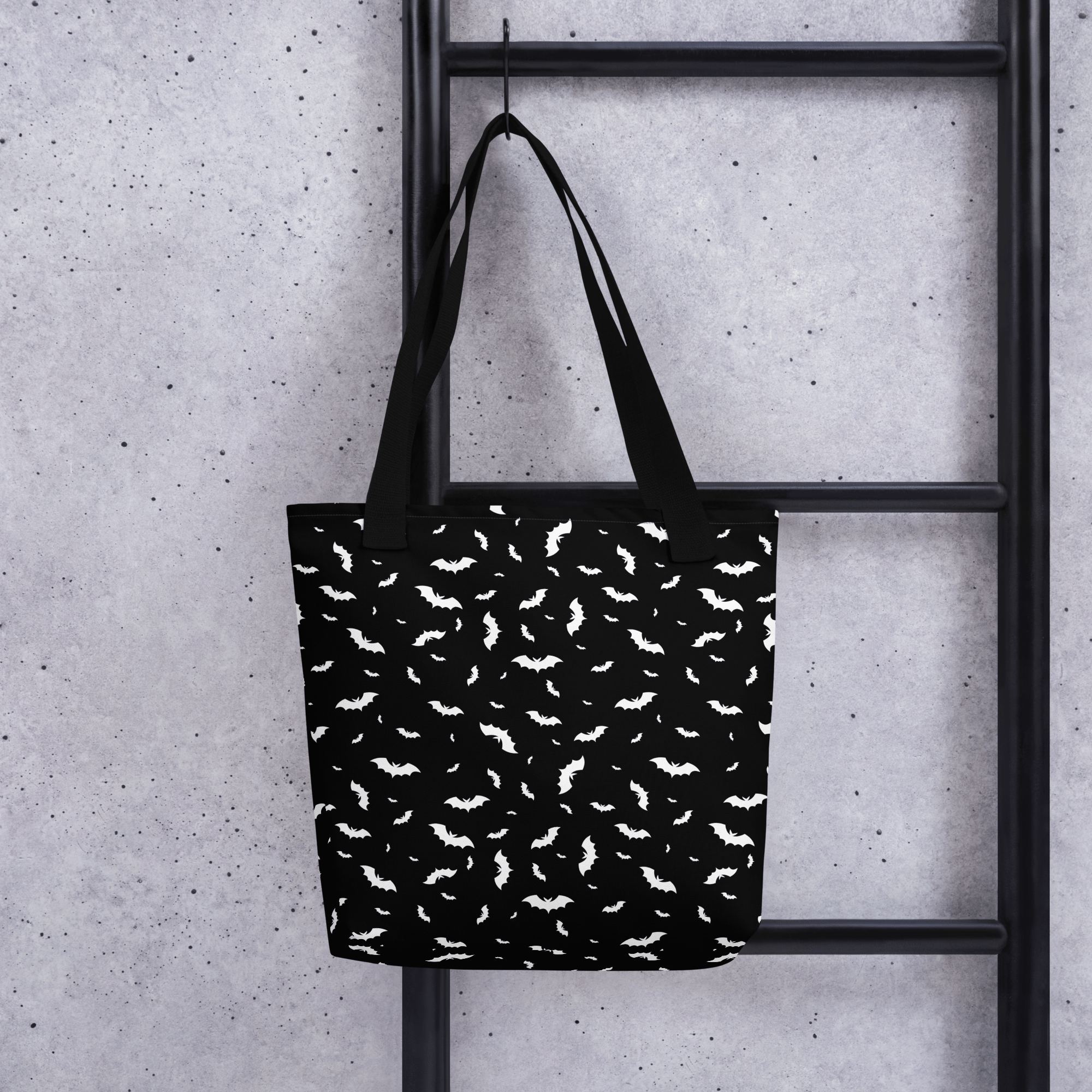 Blackout Batty Tote Bag