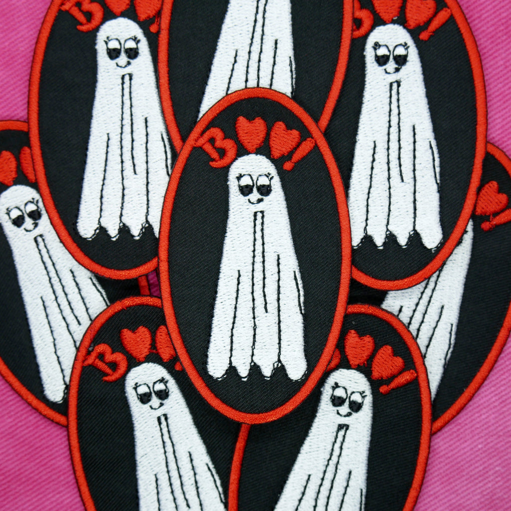 Boo Ghost Loves You Patch