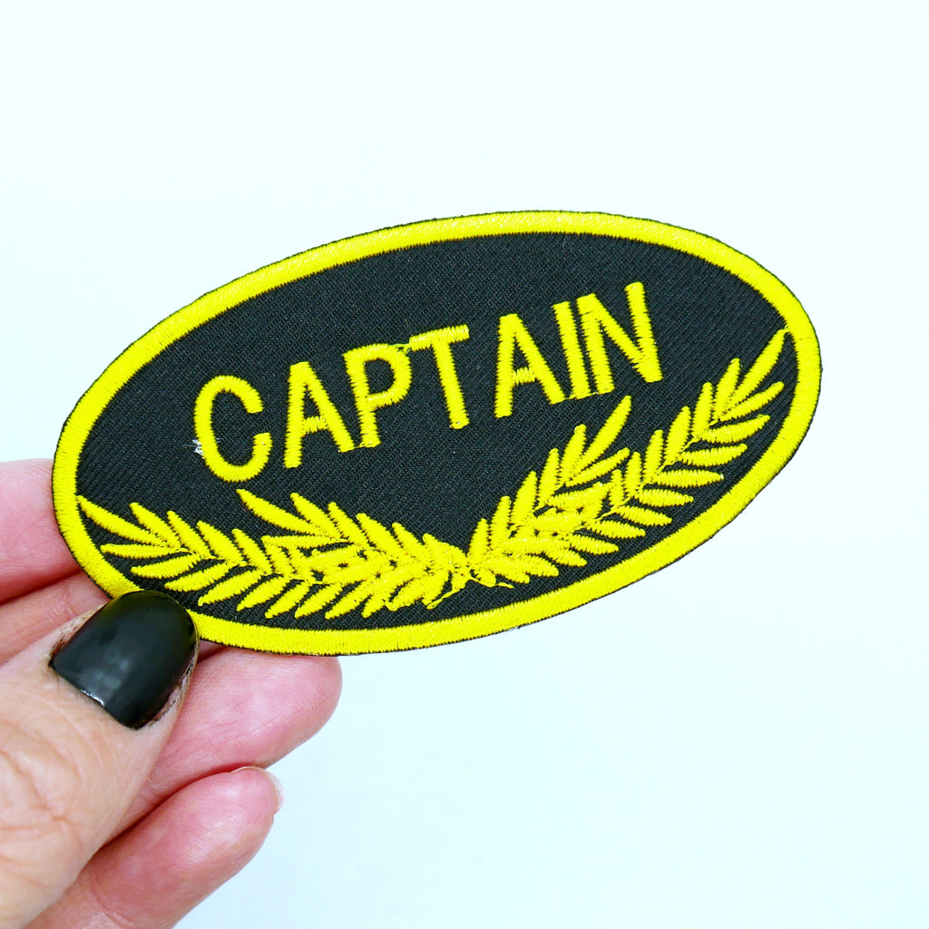 Captain Name Tag Patch