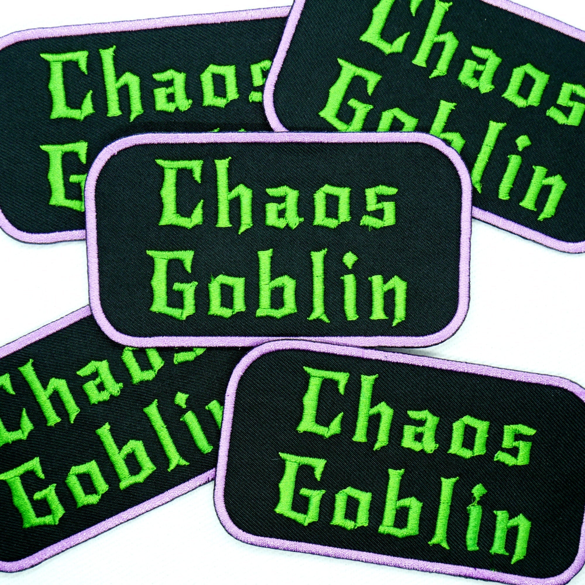 Chaos Goblin Name Tag Patch
