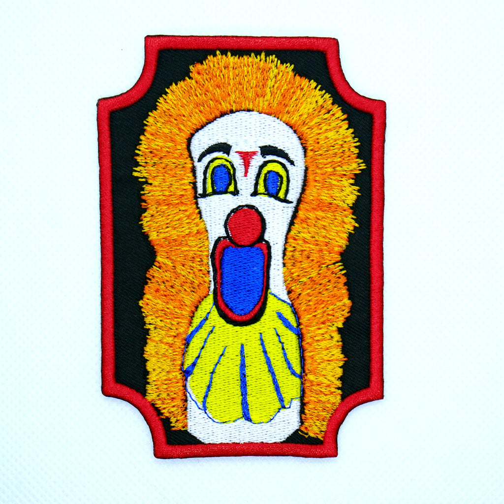 Knock em Down Clown Patch