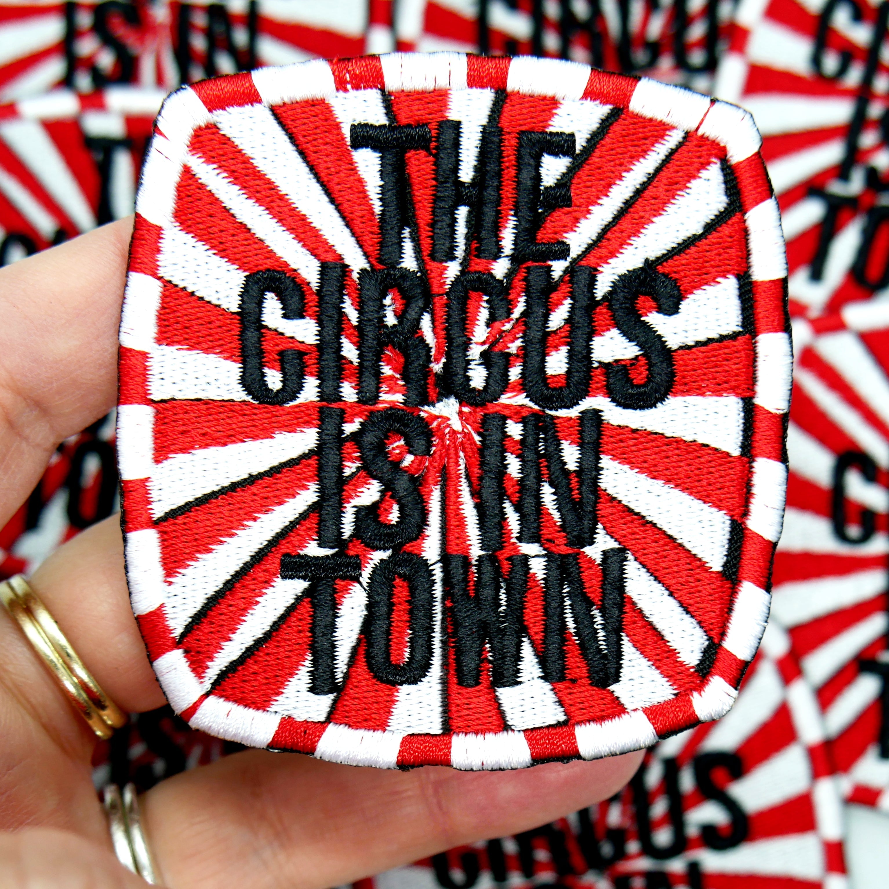 Circus is in Town Patch