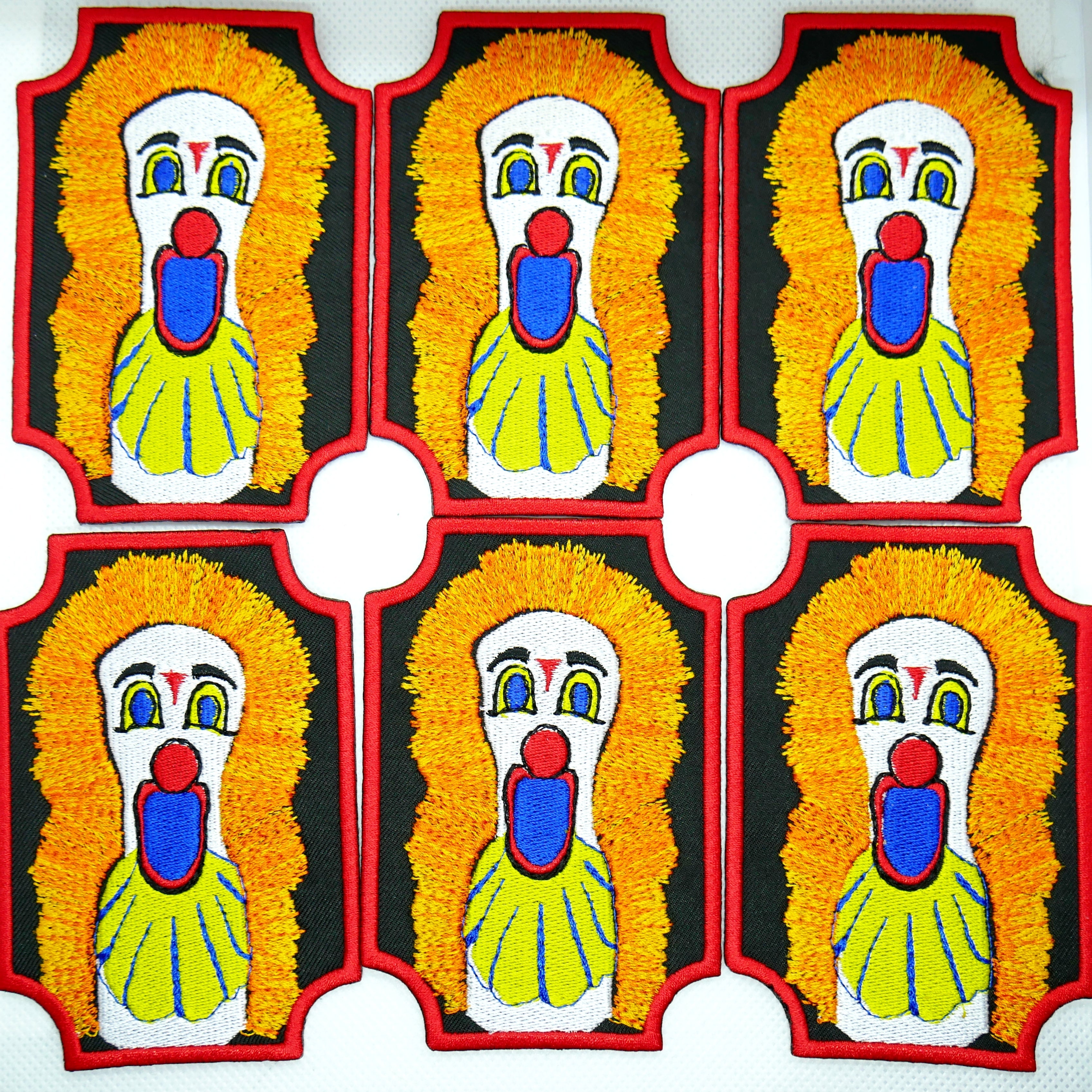 Knock em Down Clown Patch