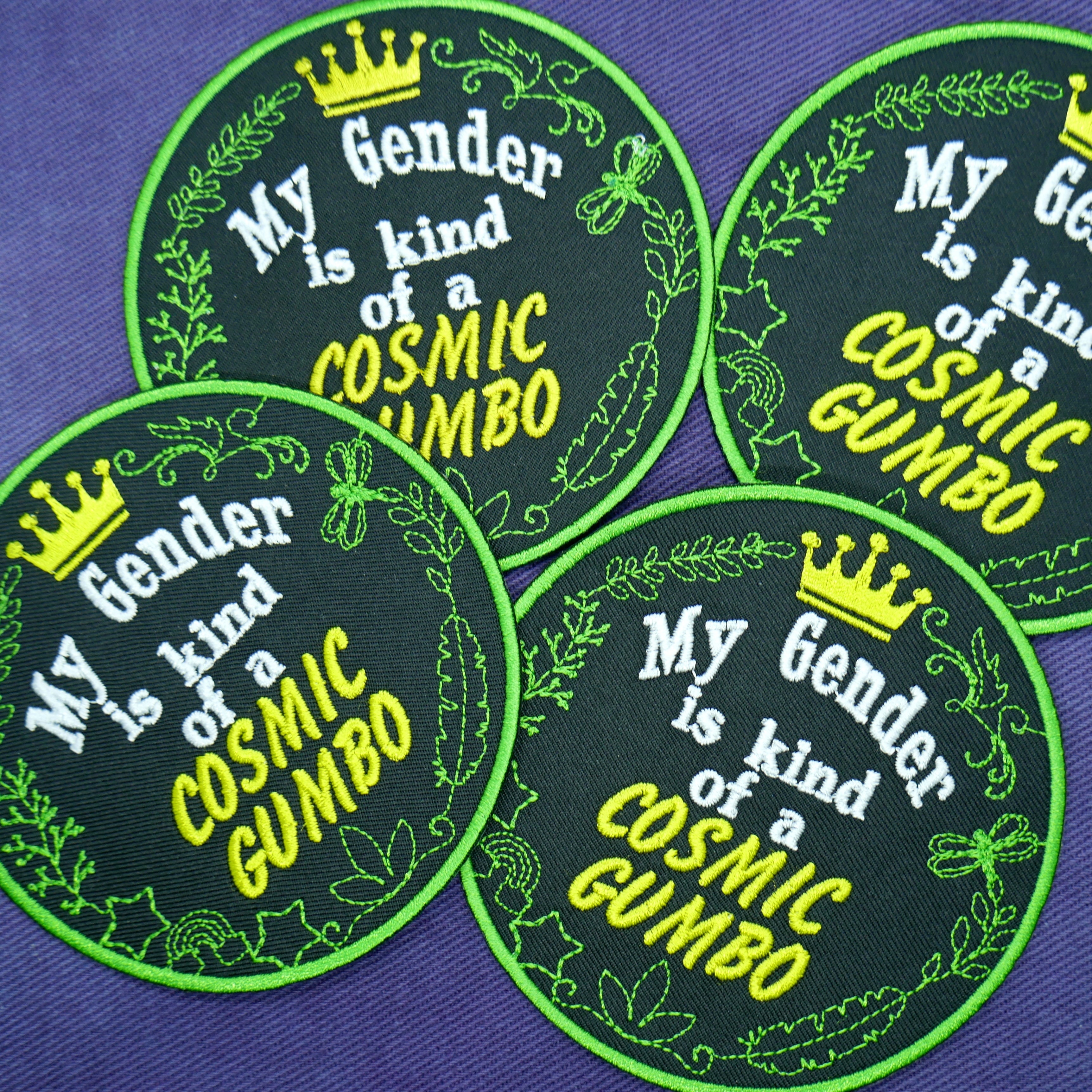 Cosmic Gumbo Gender Patch