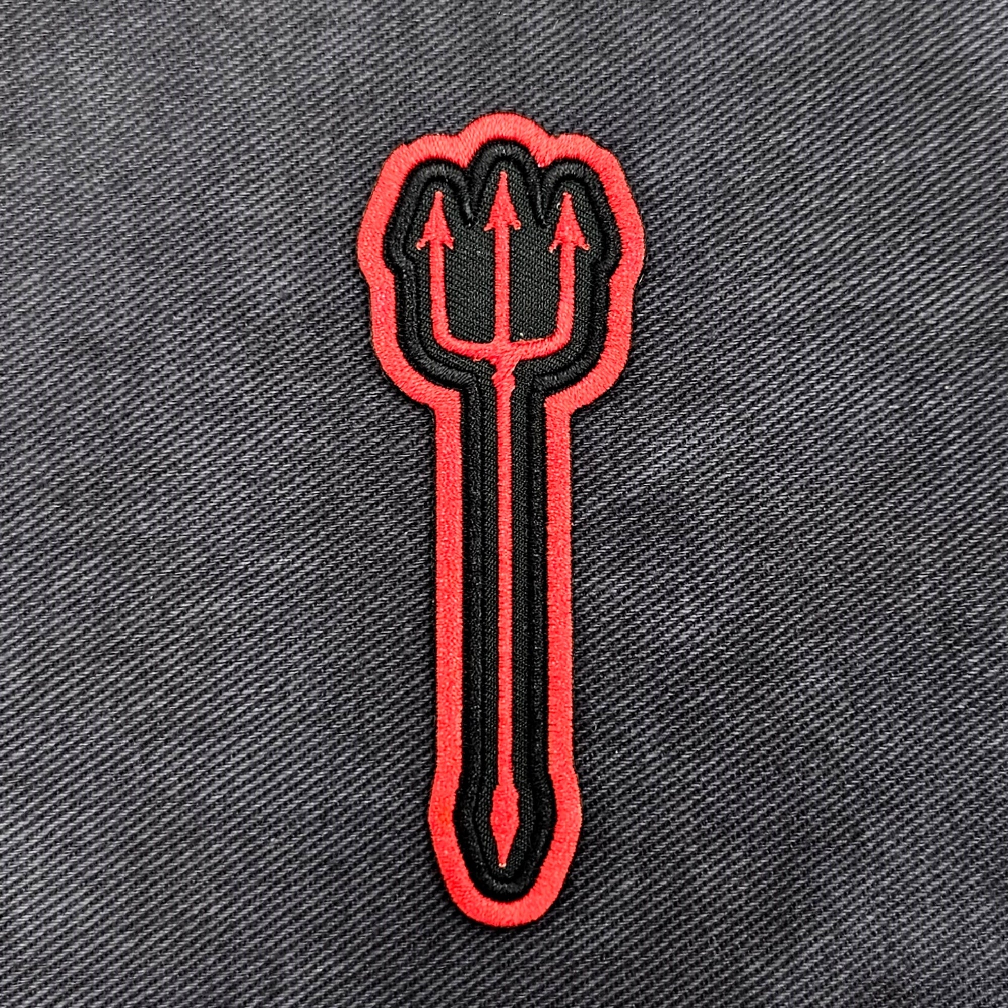 The Devil's Pitchfork Iron on Patch