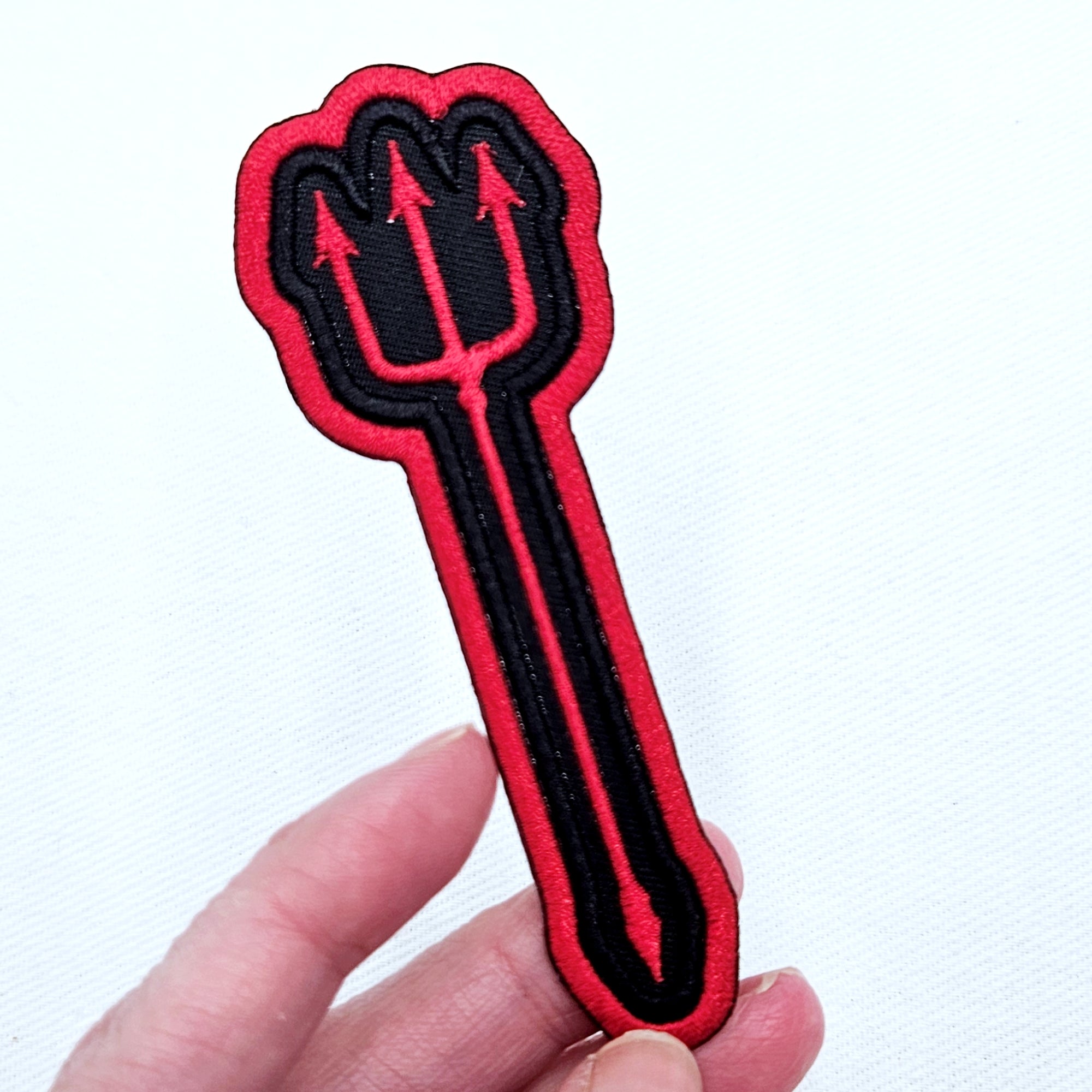 The Devil's Pitchfork Iron on Patch