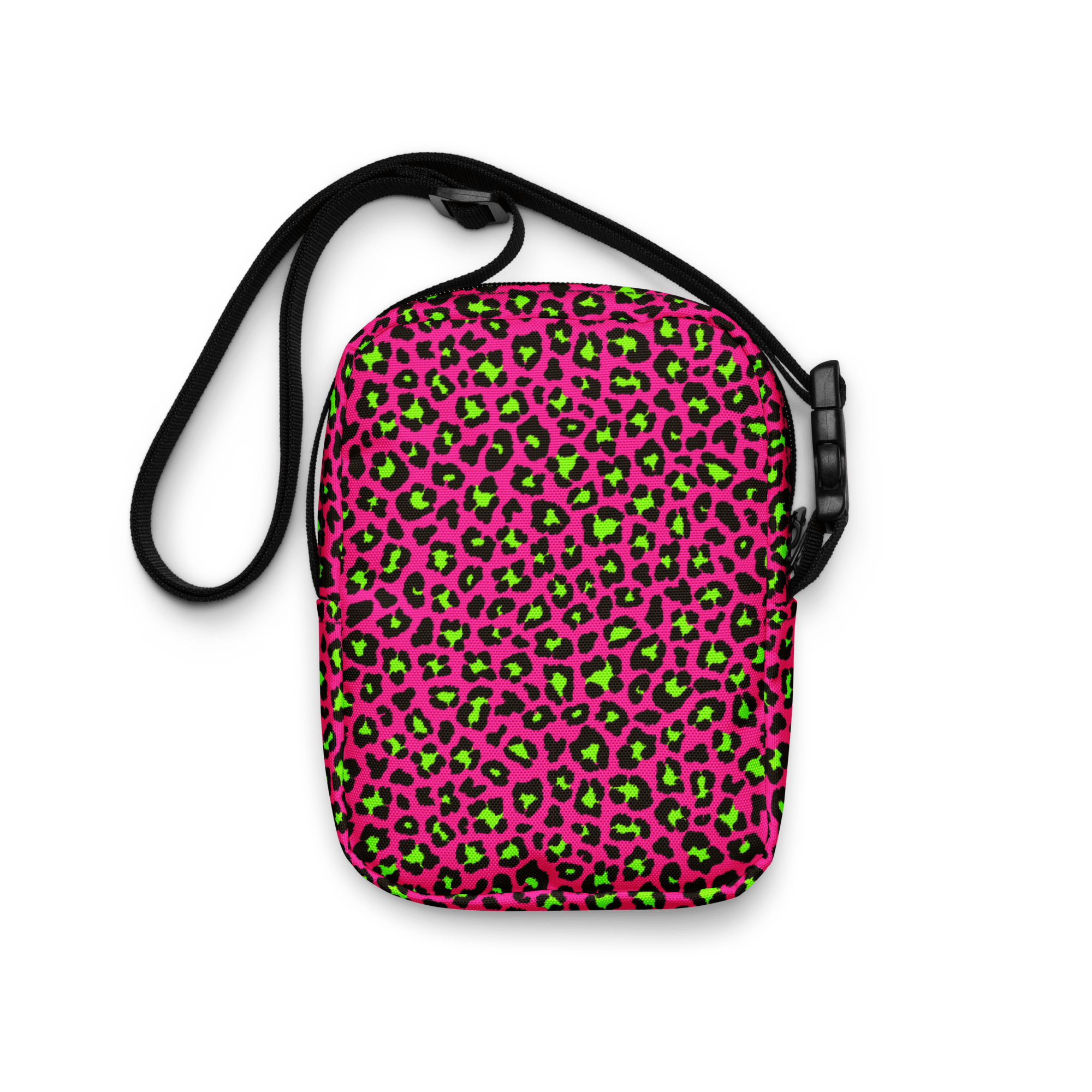 Electric Leopard Crossbody Bag