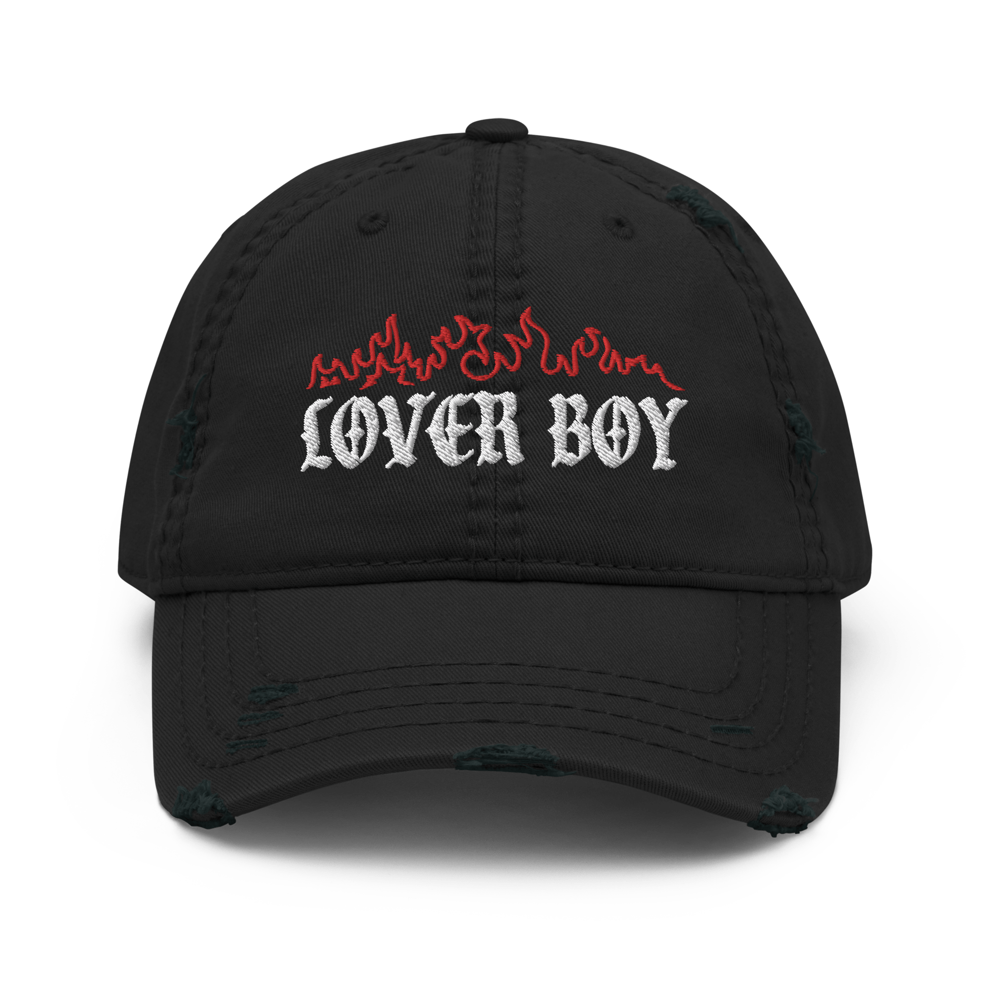 Flaming Lover Boy Distressed Dad Hat