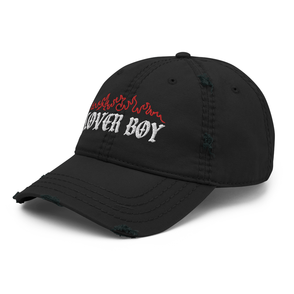 Flaming Lover Boy Distressed Dad Hat