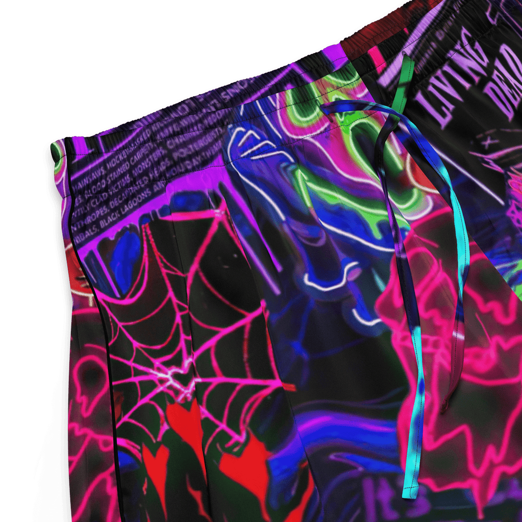 Freaky Frights Silky Pajama Shorts