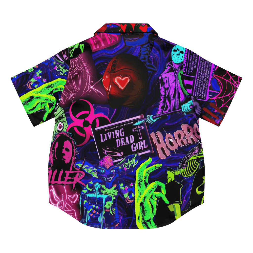 Freaky Frights Silky Pajama Top