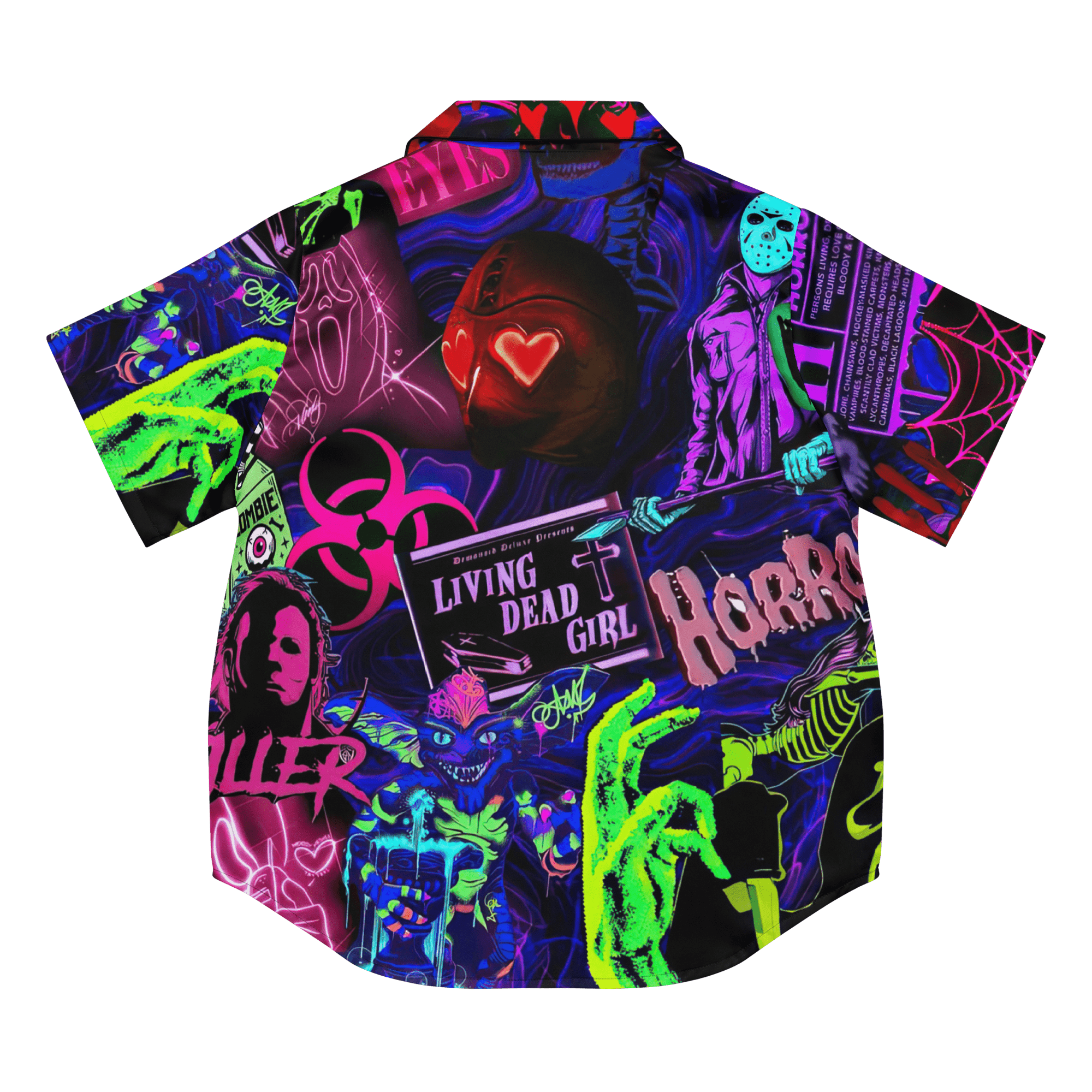 Freaky Frights Silky Pajama Top
