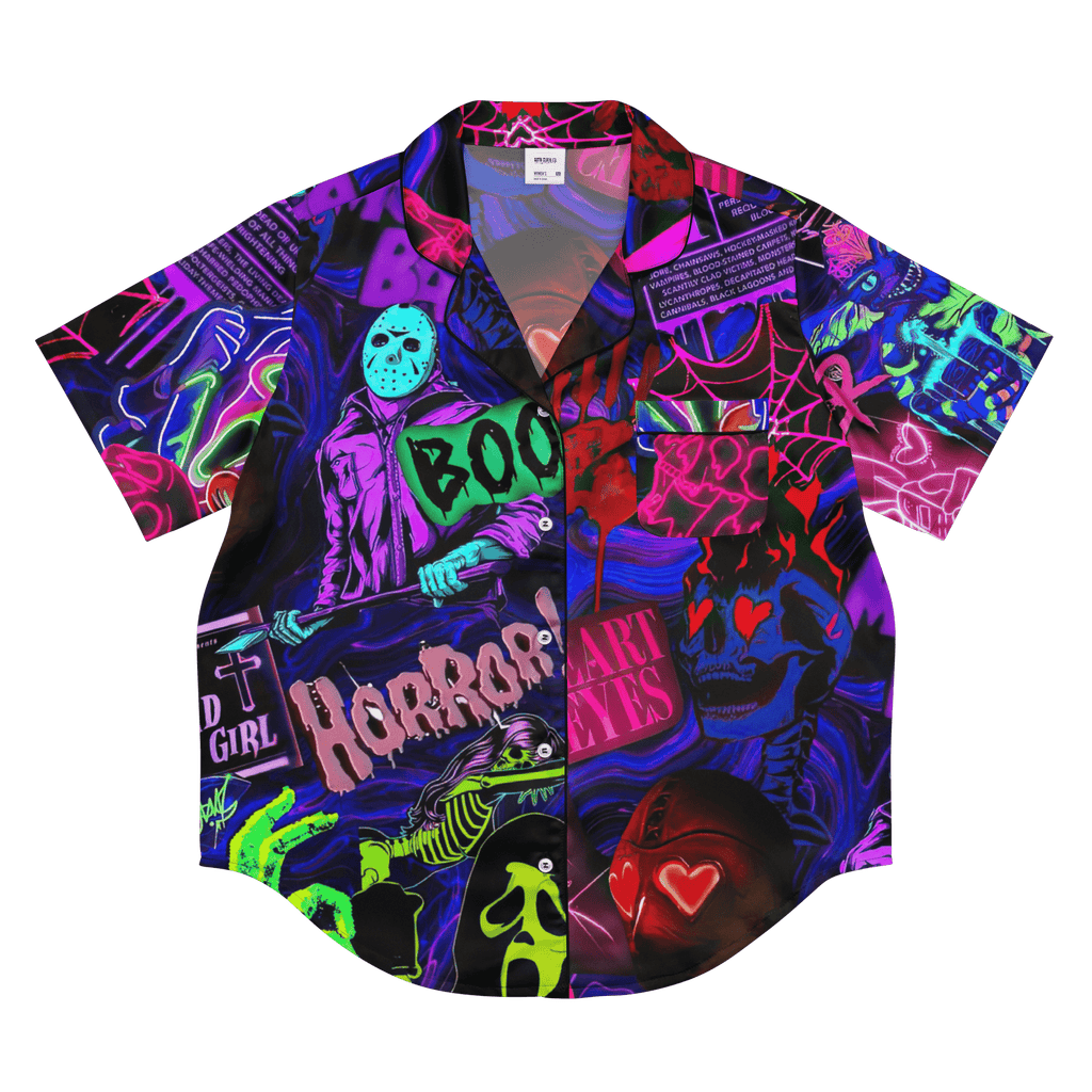 Freaky Frights Silky Pajama Top