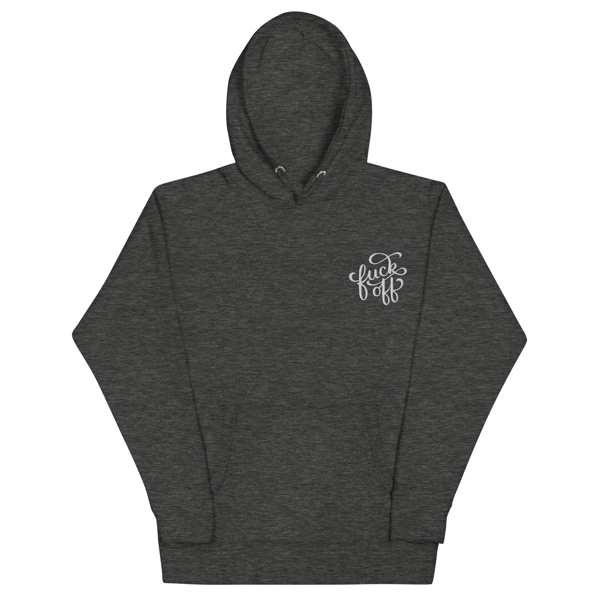 Fuck Off Embroidered Hoodie