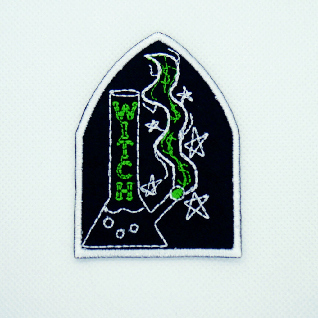 "Green" Witch Stoner Patch