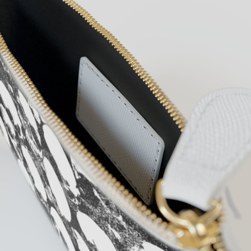 Grunge Skull Mini Clutch Bag