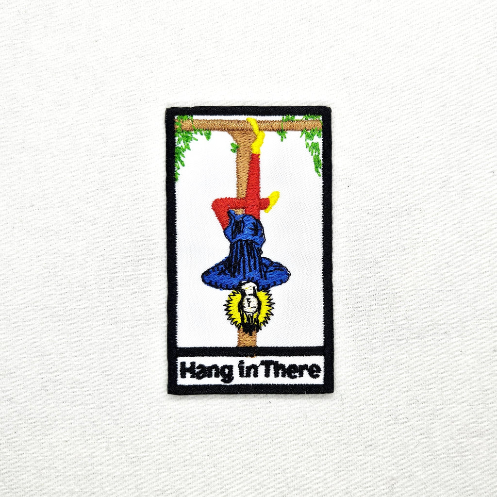 Hang in There Hanging Man Patch