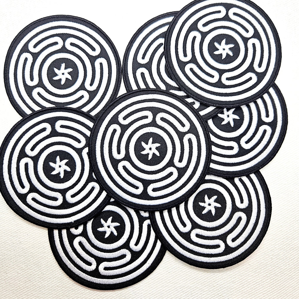 Hecate's Wheel Iron on Patch