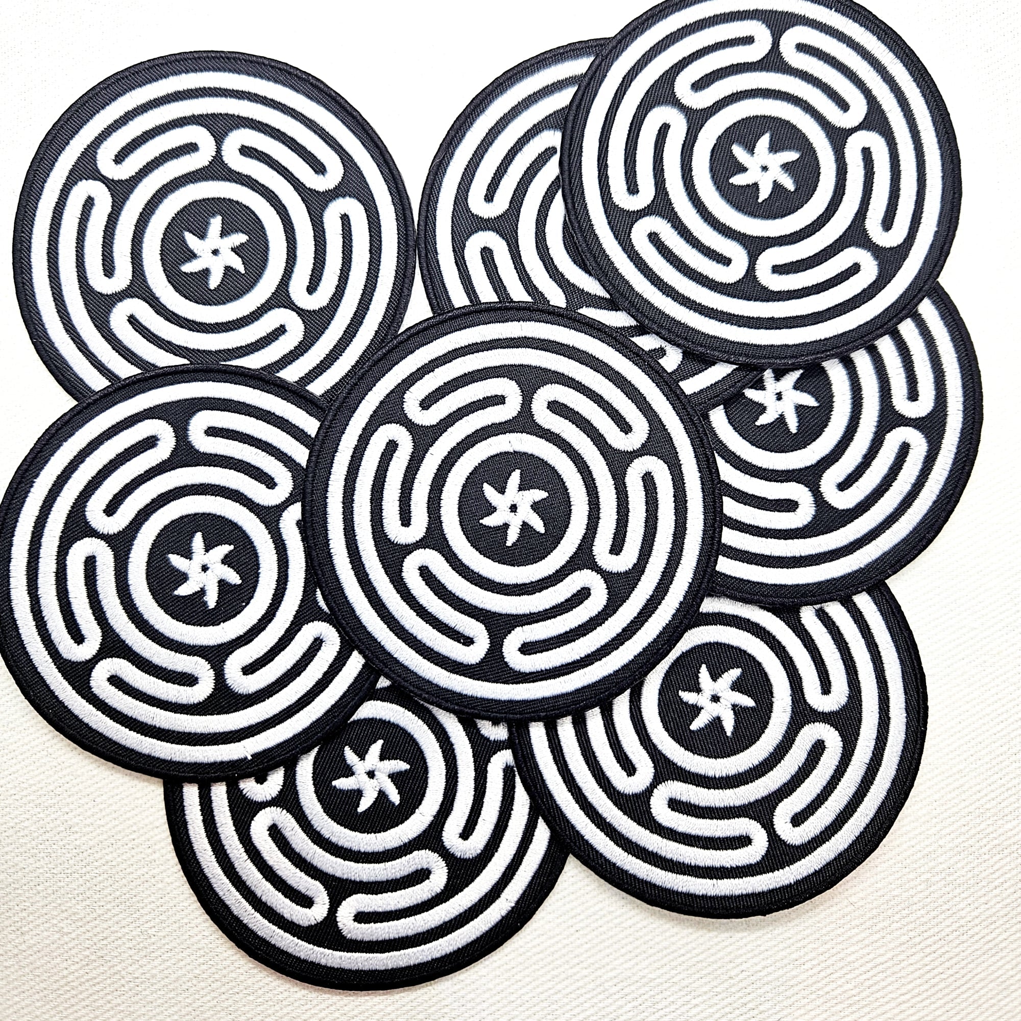 Hecate's Wheel Iron on Patch