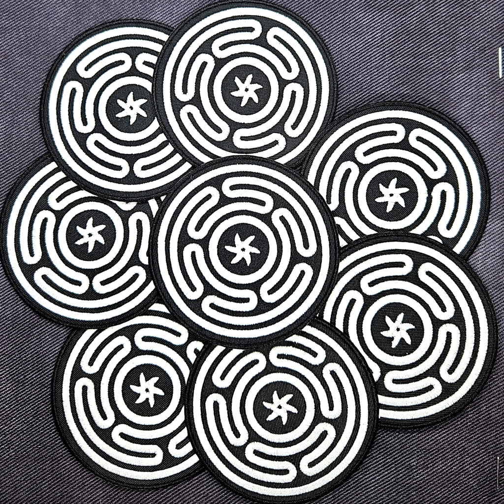 Hecate's Wheel Iron on Patch