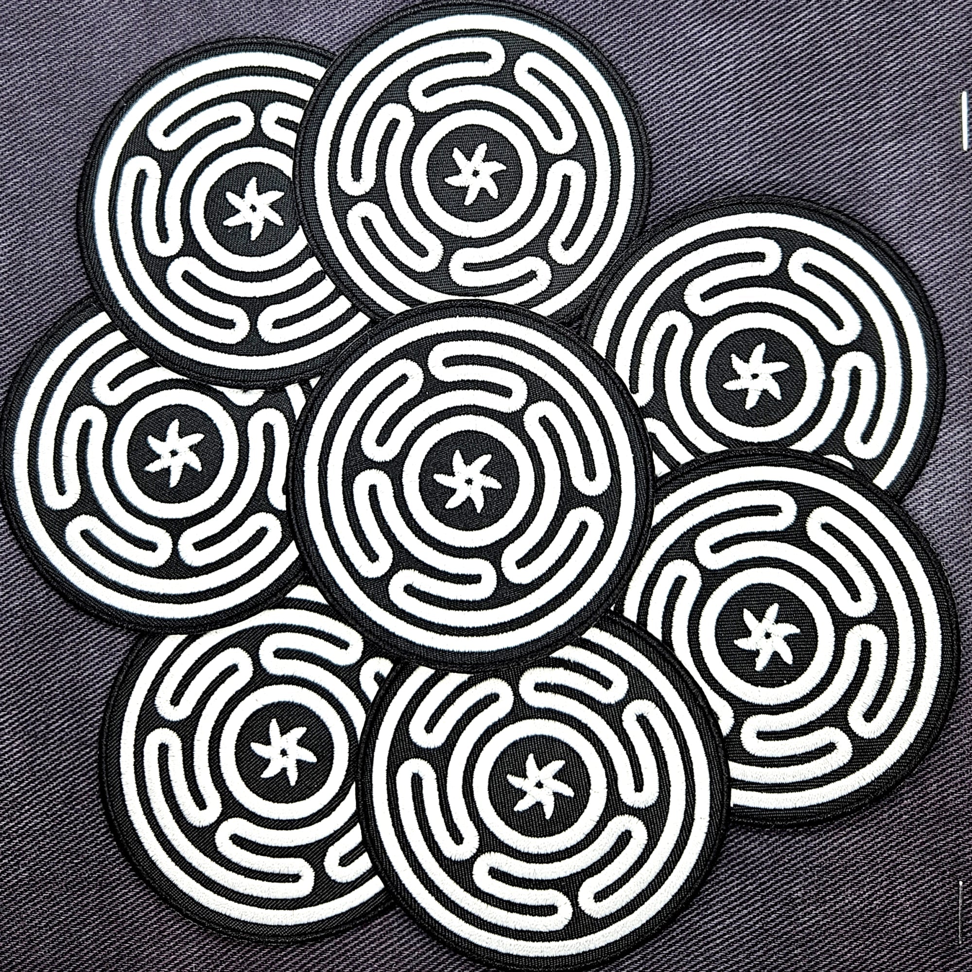 Hecate's Wheel Iron on Patch