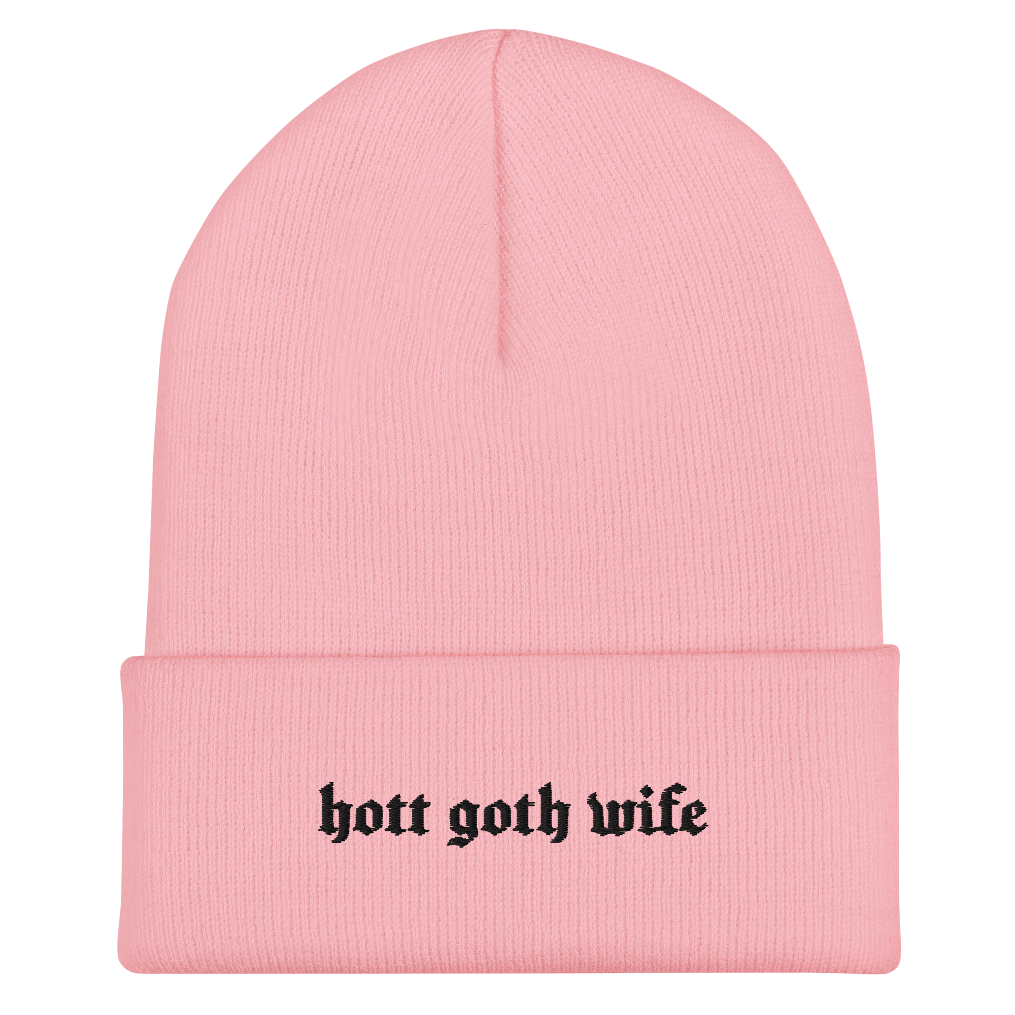 Hot Goth Wife Knit Beanie