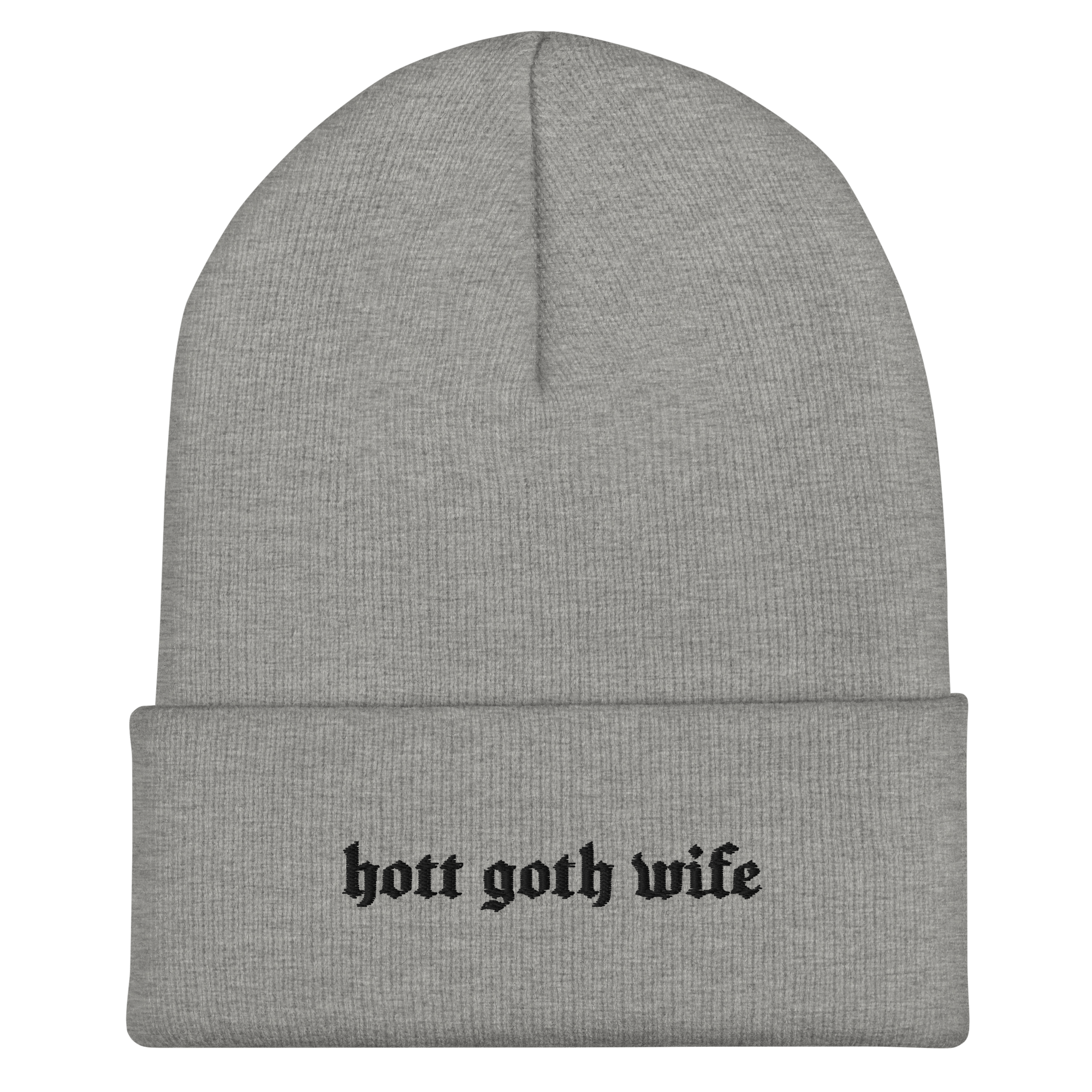 Hot Goth Wife Knit Beanie