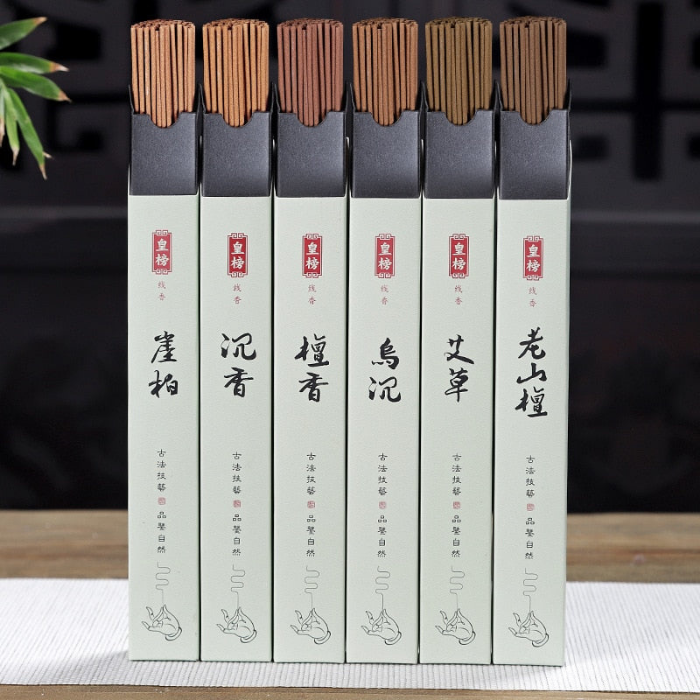 130/Box Natural Raw Materials Incense Handmade Sticks