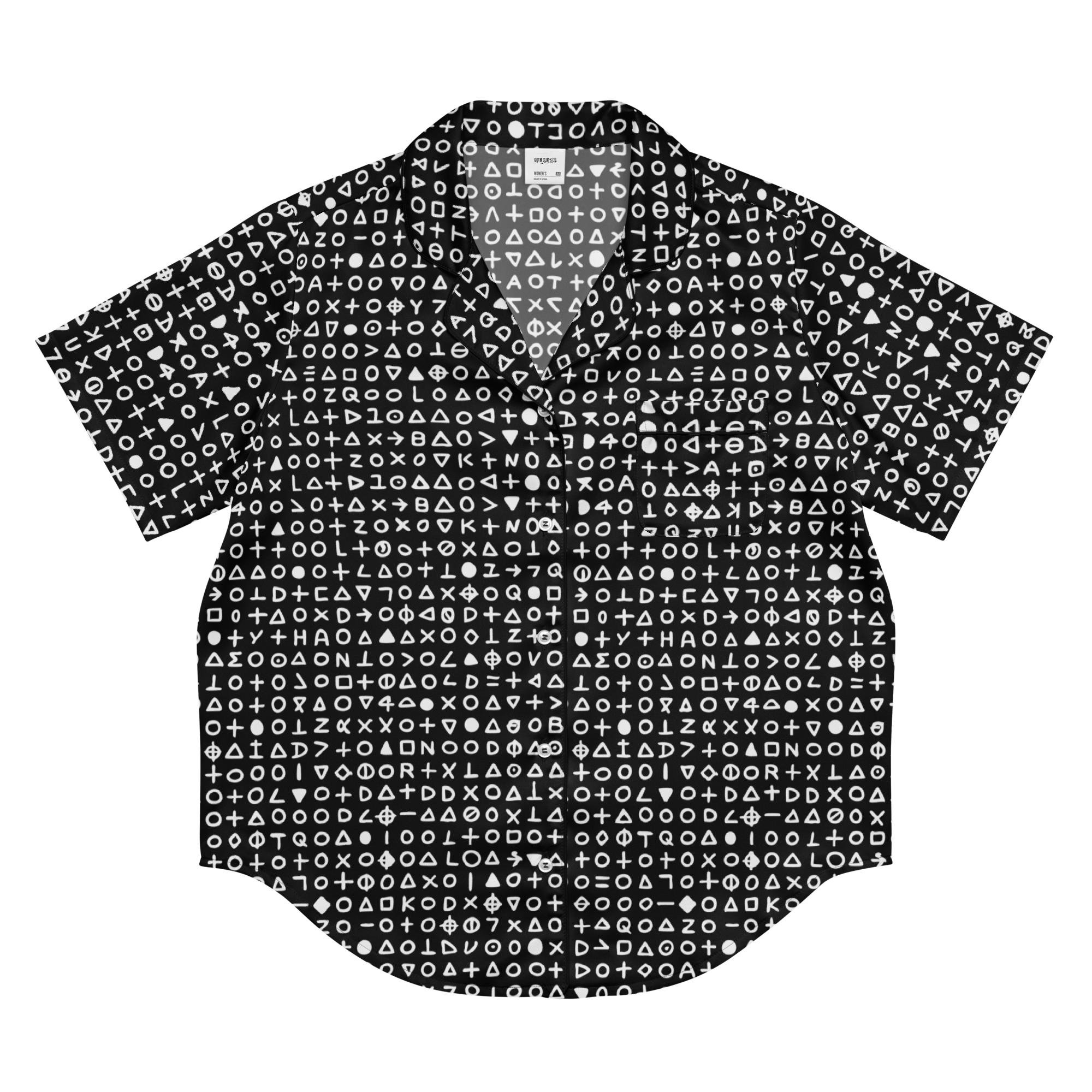 Killer's Code Zodiac Silky Pajama Top