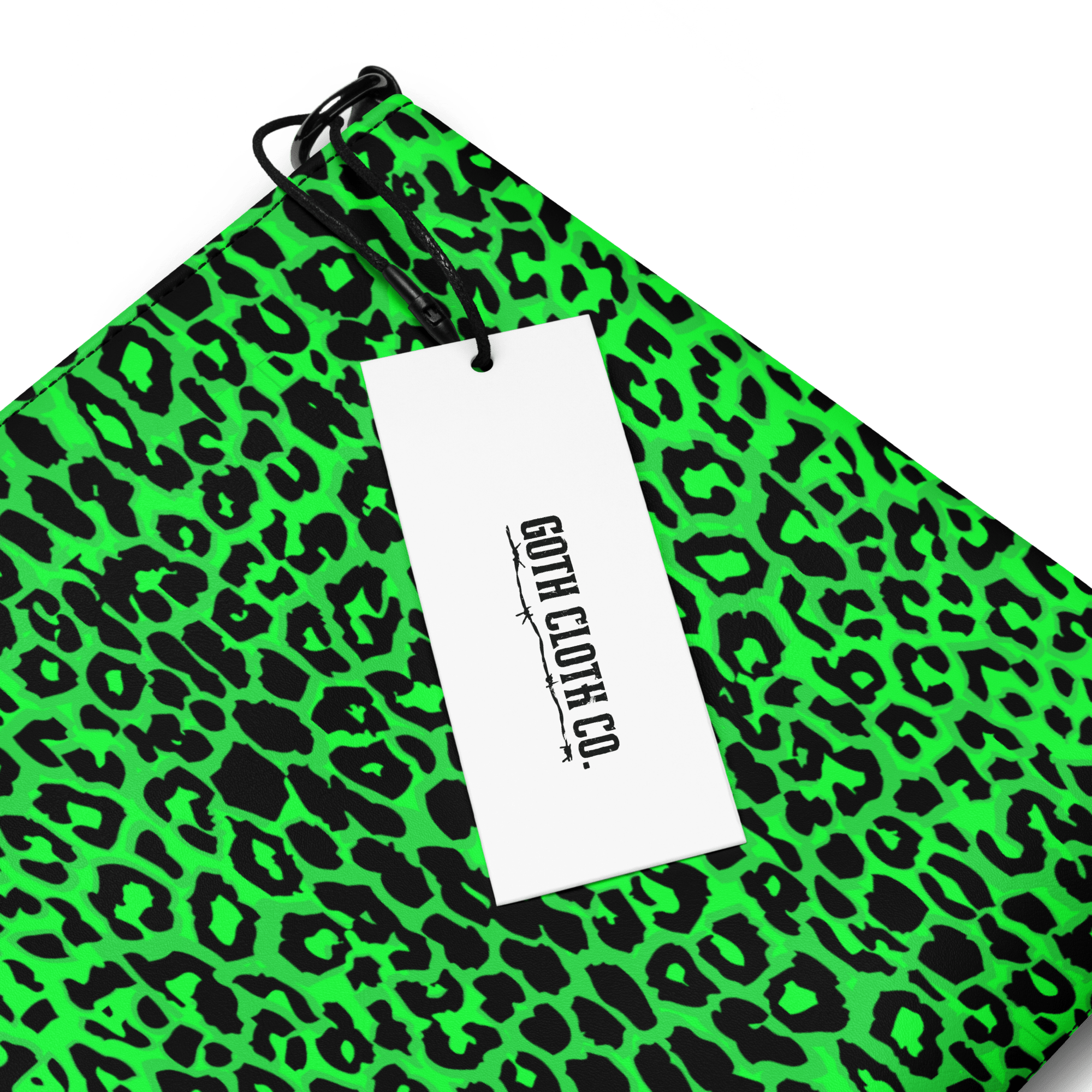 Lime Leopard Crossbody Bag