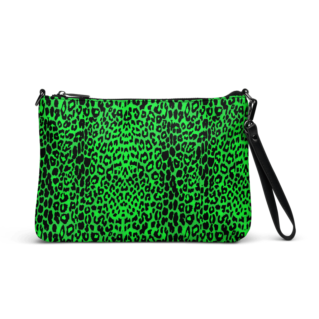 Lime Leopard Crossbody Bag
