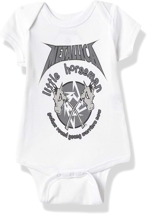 Metallica Baby One Piece Little Horseman Gift