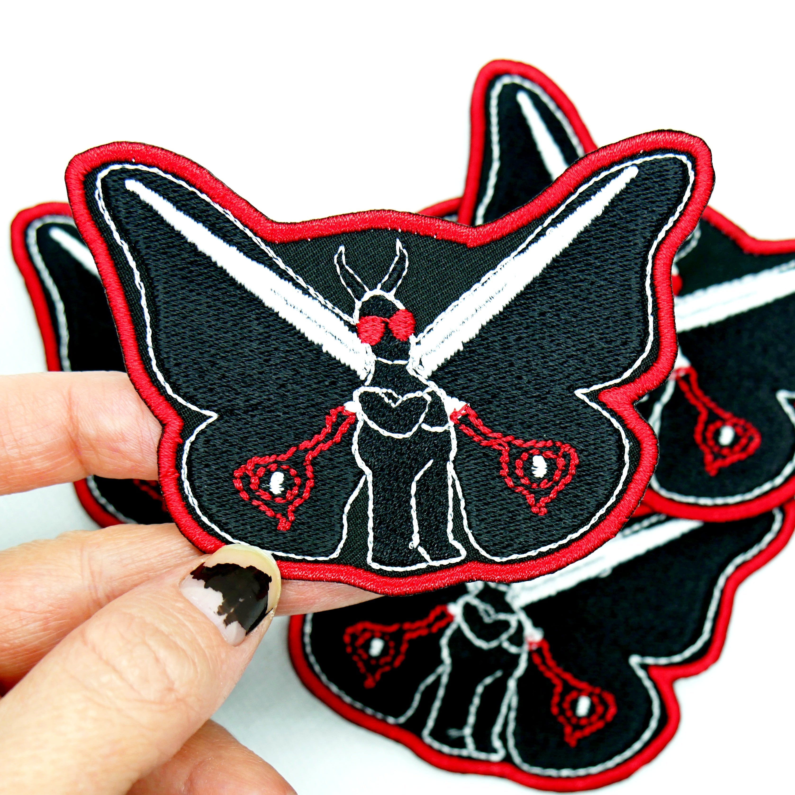 Mothman Embroidered Patch