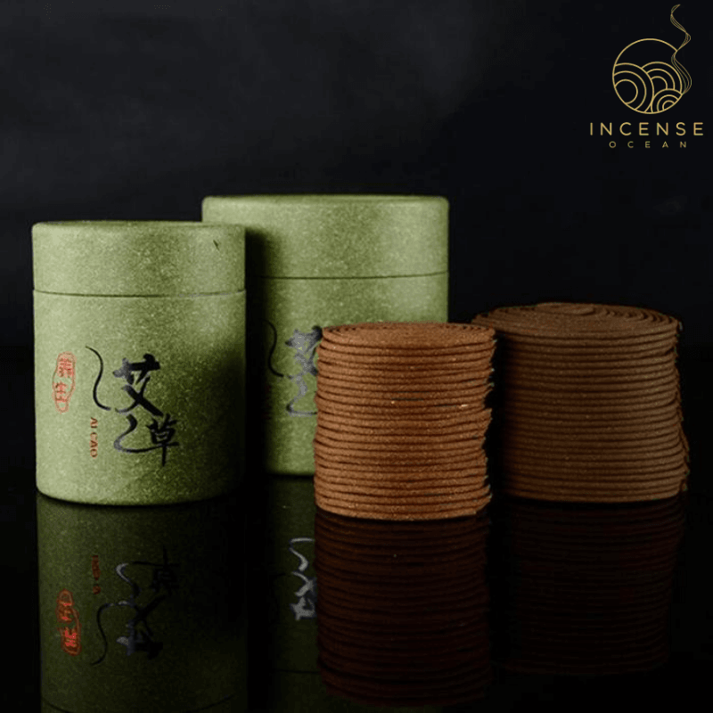 Natural Wormwood Incense Coils