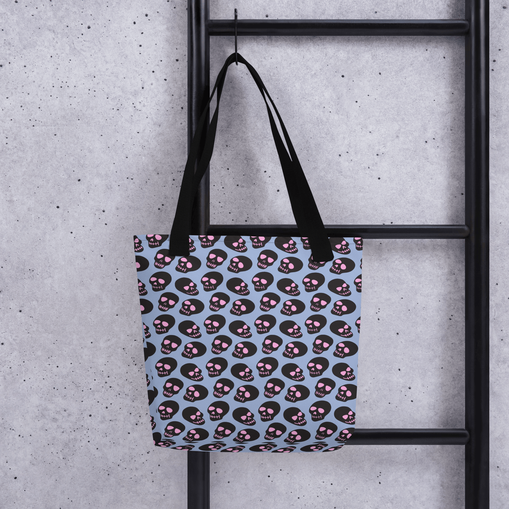 Neon Skull Tote bag