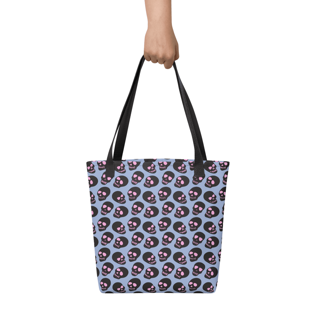 Neon Skull Tote bag