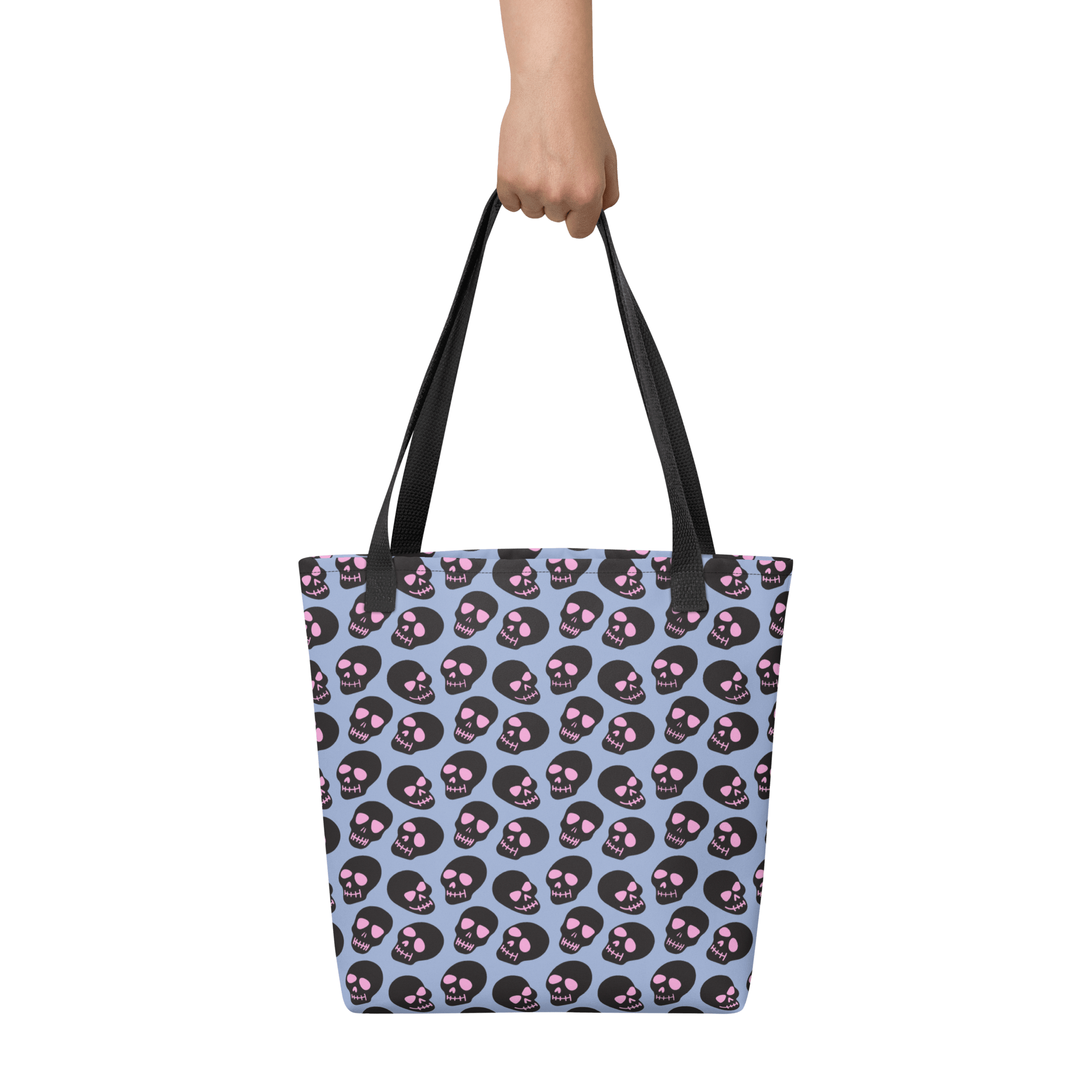 Neon Skull Tote bag