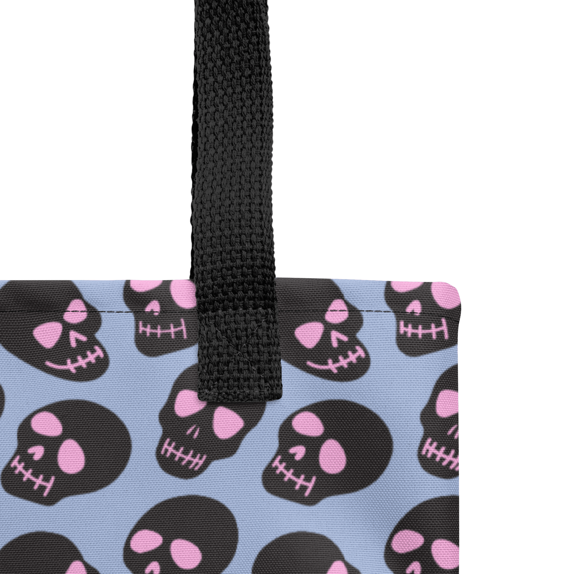 Neon Skull Tote bag