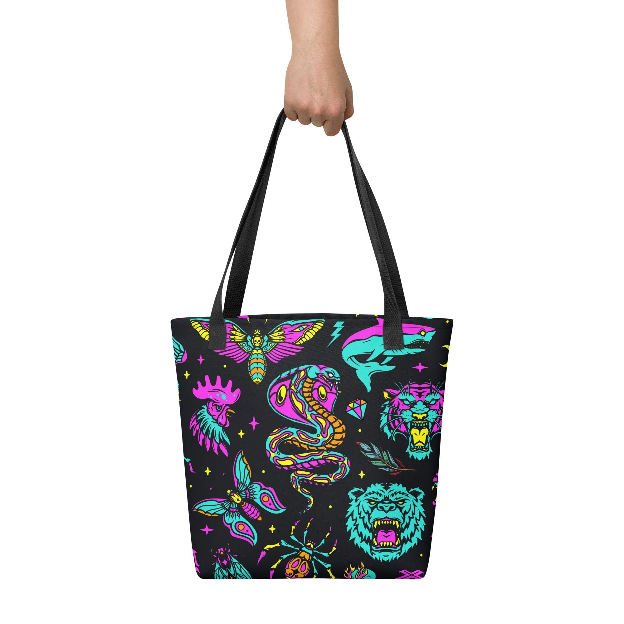 Neon Traditional Tote Bag